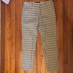 H&M Printed Straight Leg Pants